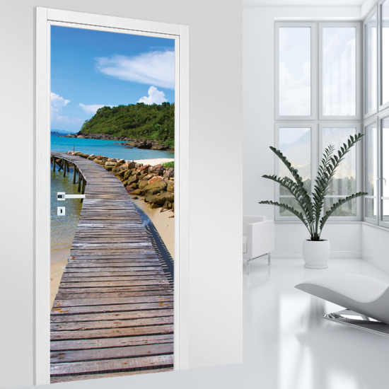 Vinilo Adhesivo para puerta - Pontón