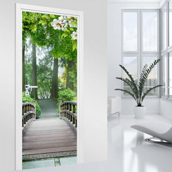 Vinilo Adhesivo para puerta - Puente