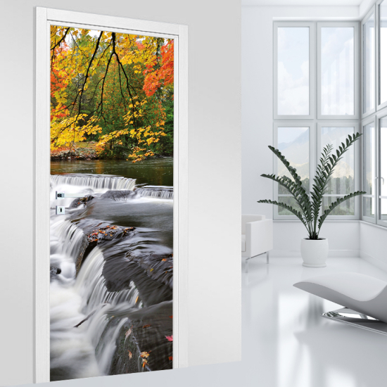 Vinilo Adhesivo para puerta - Río