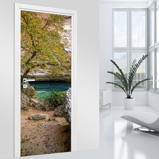 Vinilo Adhesivo para puerta - Río