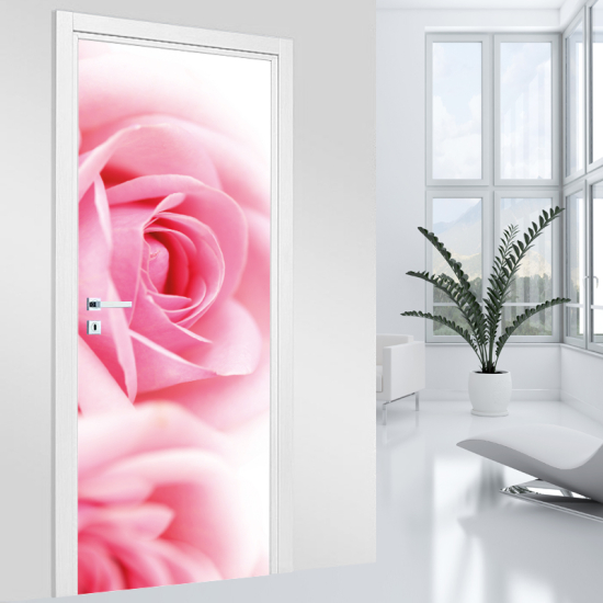 Vinilo Adhesivo para puerta - Rosa