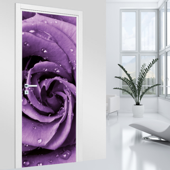 Vinilo Adhesivo para puerta - Rosa