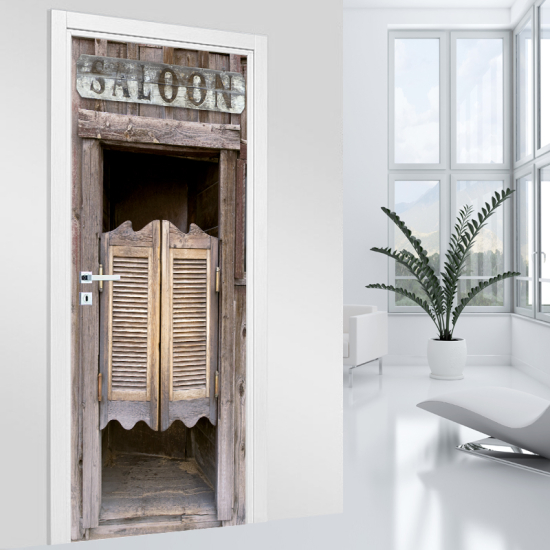 Vinilo Adhesivo para puerta - Salón