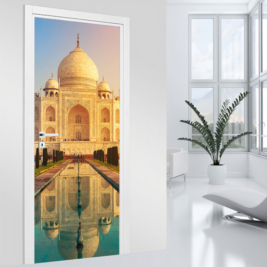 Vinilo Adhesivo para puerta - Taj Mahal