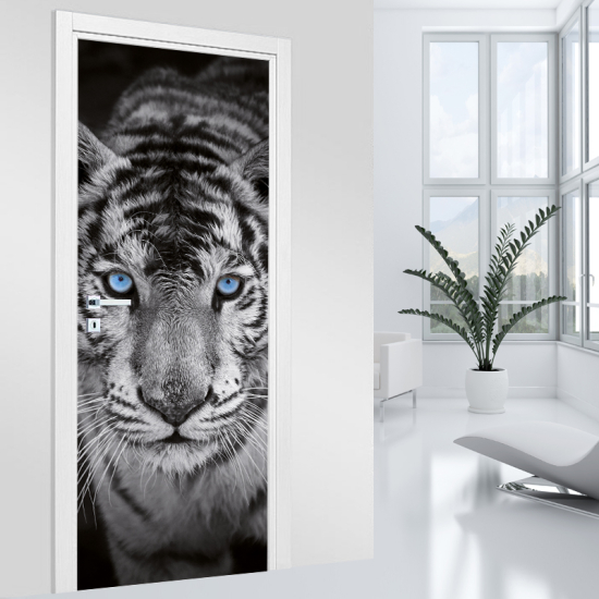 Vinilo Adhesivo para puerta - Tigre