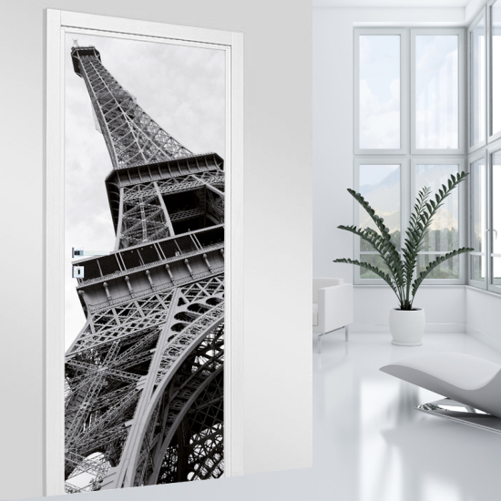 Vinilo Adhesivo para puerta - Torre Eiffel