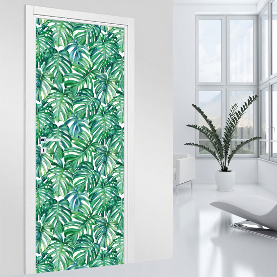 Vinilo Adhesivo para puerta - Tropical