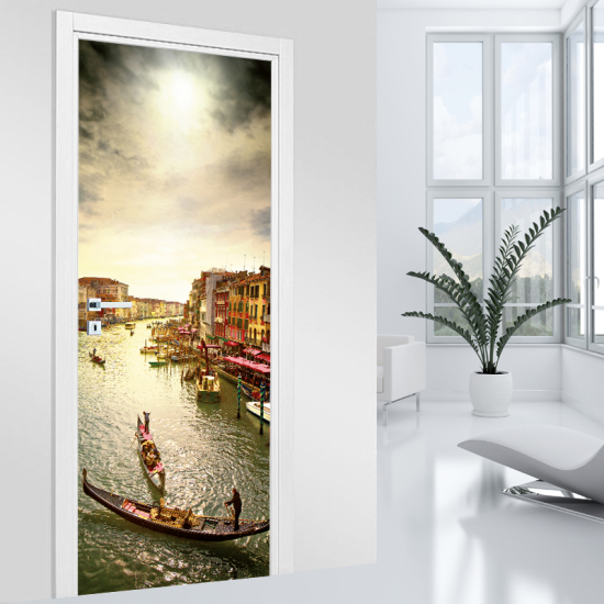 Vinilo Adhesivo para puerta - Venecia