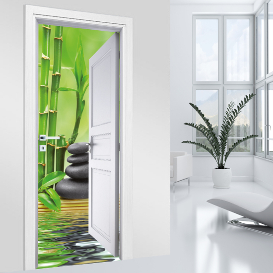 Vinilo Adhesivo para puerta - Zen