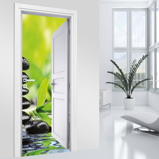 Vinilo Adhesivo para puerta - Zen