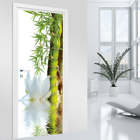 Vinilo Adhesivo para puerta - Zen