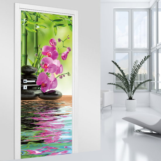Vinilo Adhesivo para puerta - Zen