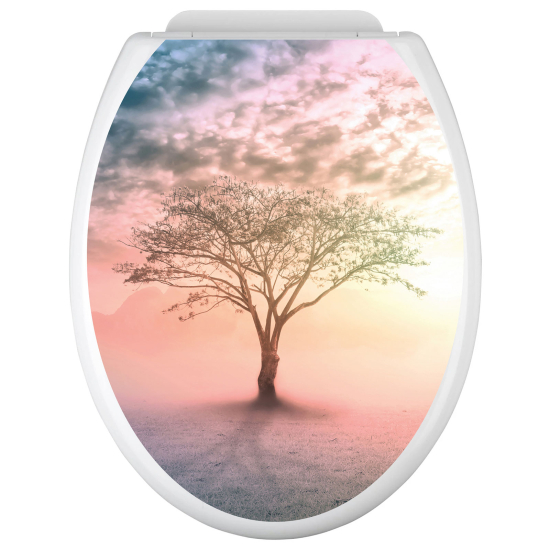 Vinilo Adhesivo para tapa WC - Árbol