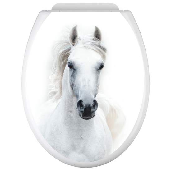 Vinilo Adhesivo para tapa WC - Caballo
