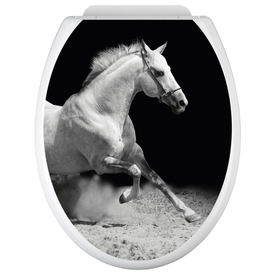 Vinilo Adhesivo para tapa WC - Caballo