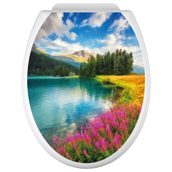 Vinilo Adhesivo para tapa WC - Paisaje