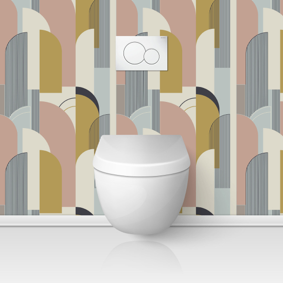 Vinilo Adhesivo para WC - Arcos Diseño