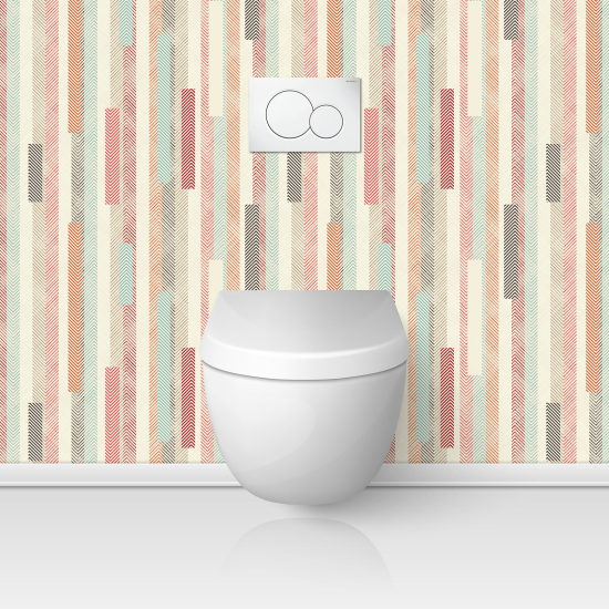 Vinilo Adhesivo para WC - Diseño