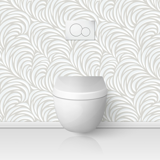Vinilo Adhesivo para WC - Diseño