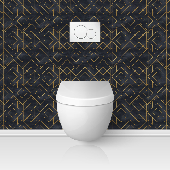Vinilo Adhesivo para WC - Diseño