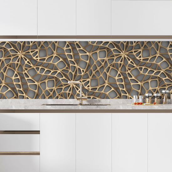 Vinilo Adhesivo Salpicadero Cocina - Diseño Efecto 3D