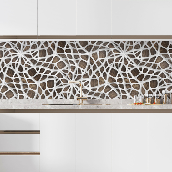 Vinilo Adhesivo Salpicadero Cocina - Diseño Efecto 3D