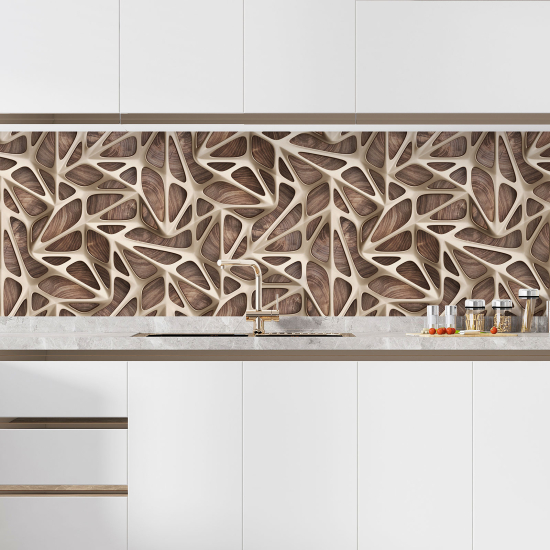Vinilo Adhesivo Salpicadero Cocina - Diseño Efecto 3D
