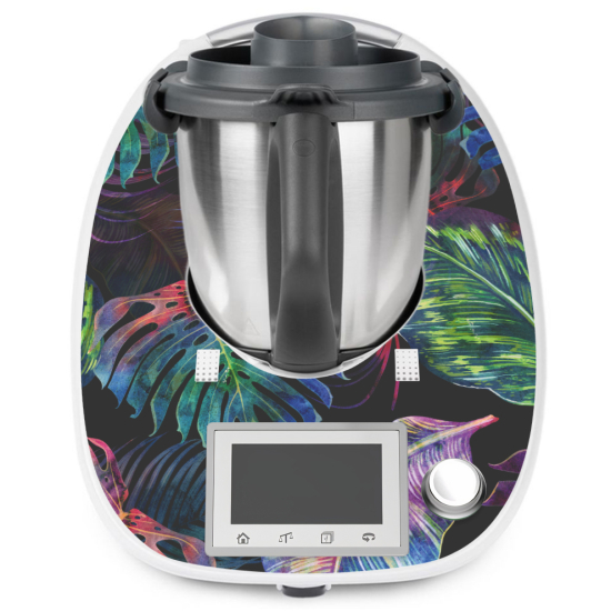 Vinilo Adhesivo Thermomix - TM5 - Hojas Tropicales