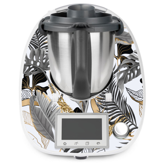 Vinilo Adhesivo Thermomix - TM5 - Hojas Tropicales