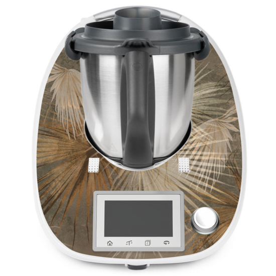 Vinilo Adhesivo Thermomix - TM5 - Hojas Tropicales