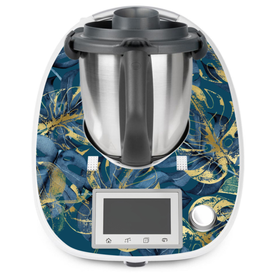 Vinilo Adhesivo Thermomix - TM5 - Hojas Tropicales