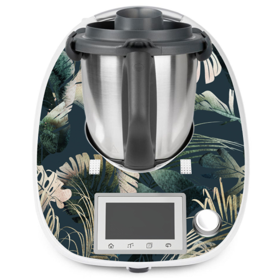 Vinilo Adhesivo Thermomix - TM5 - Hojas Tropicales