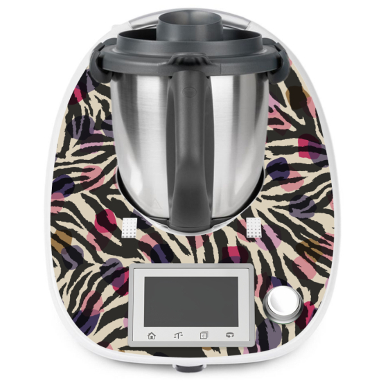 Vinilo Adhesivo Thermomix - TM5 - Motivo de cebra