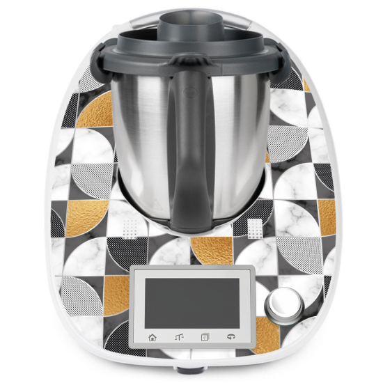 Vinilo Adhesivo Thermomix - TM5 - Motivo Geométrico
