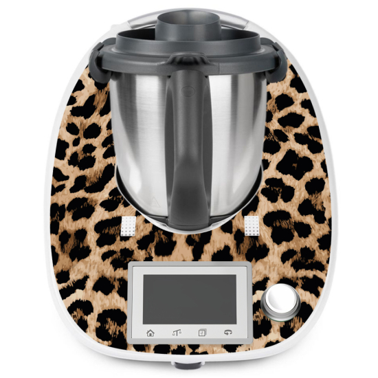 Vinilo Adhesivo Thermomix - TM5 - Motivo Leopardo