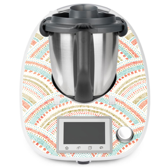 Vinilo Adhesivo Thermomix - TM5 - Motivo Oriental