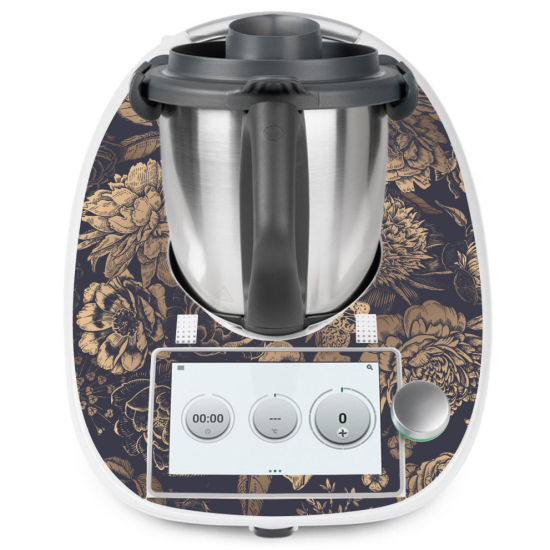 Vinilo Adhesivo Thermomix - TM6 - Flores