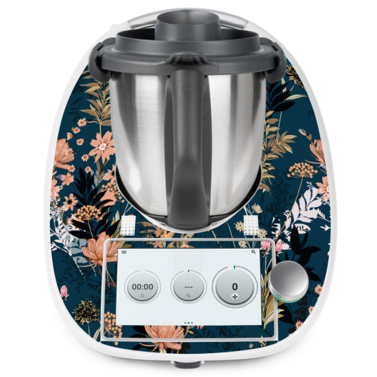 Vinilo Adhesivo Thermomix - TM6 - Flores