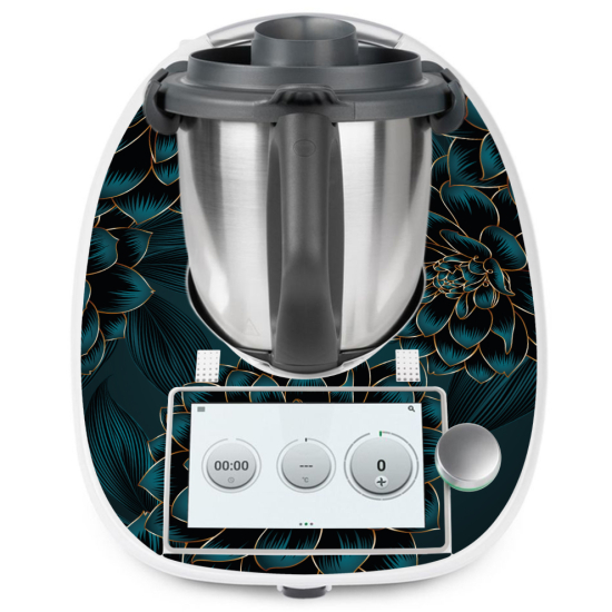 Vinilo Adhesivo Thermomix - TM6 - Flores