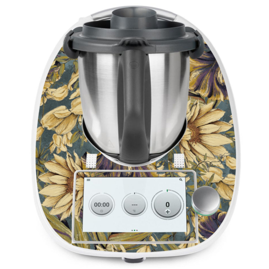 Vinilo Adhesivo Thermomix - TM6 - Flores