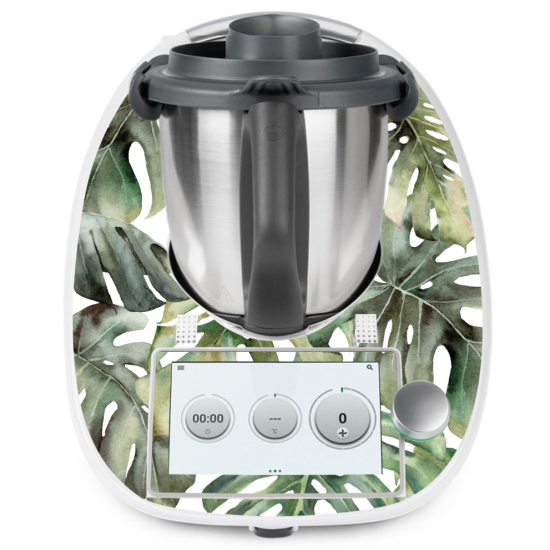 Vinilo Adhesivo Thermomix - TM6 - Hojas Tropicales