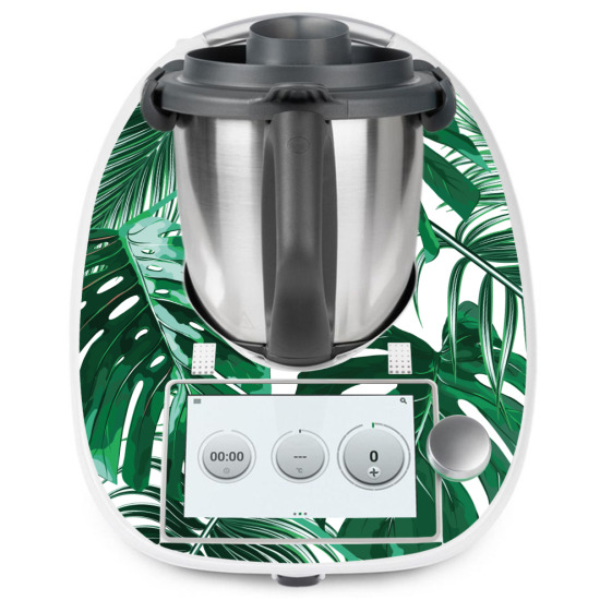 Vinilo Adhesivo Thermomix - TM6 - Hojas Tropicales