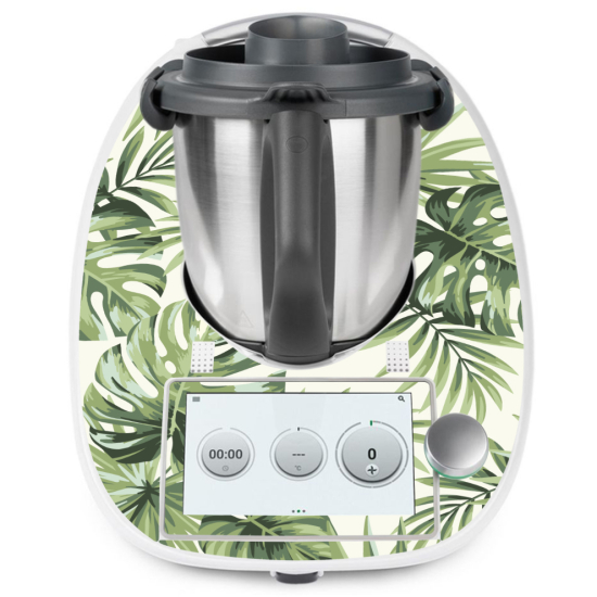 Vinilo Adhesivo Thermomix - TM6 - Hojas Tropicales