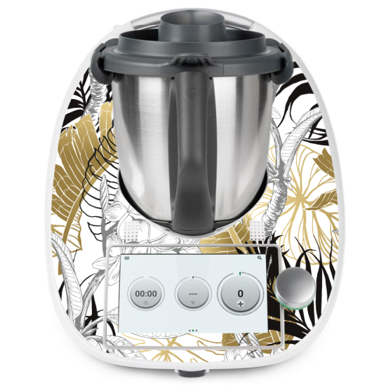 Vinilo Adhesivo Thermomix - TM6 - Hojas Tropicales