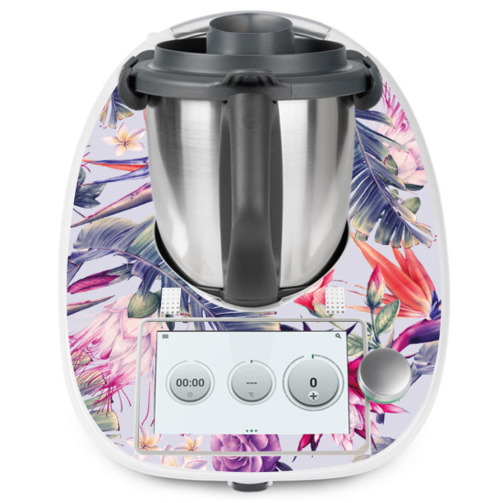 Vinilo Adhesivo Thermomix - TM6 - Hojas Tropicales