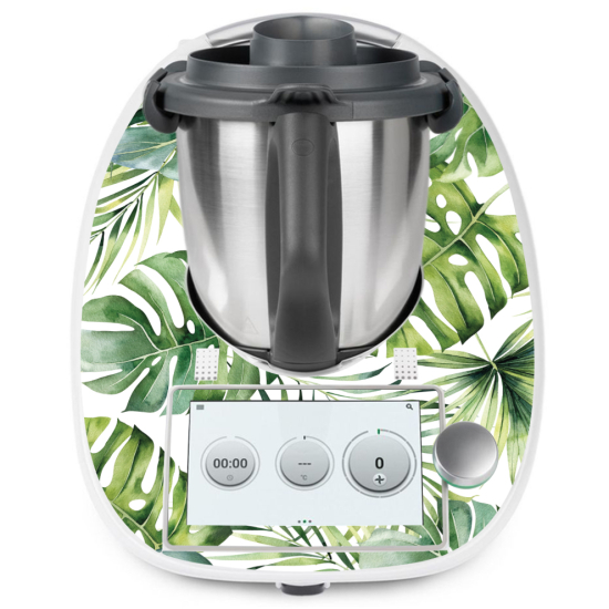 Vinilo Adhesivo Thermomix - TM6 - Hojas Tropicales