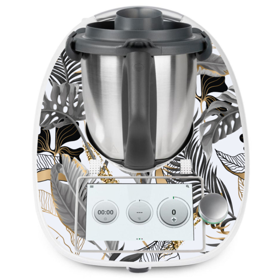 Vinilo Adhesivo Thermomix - TM6 - Hojas Tropicales