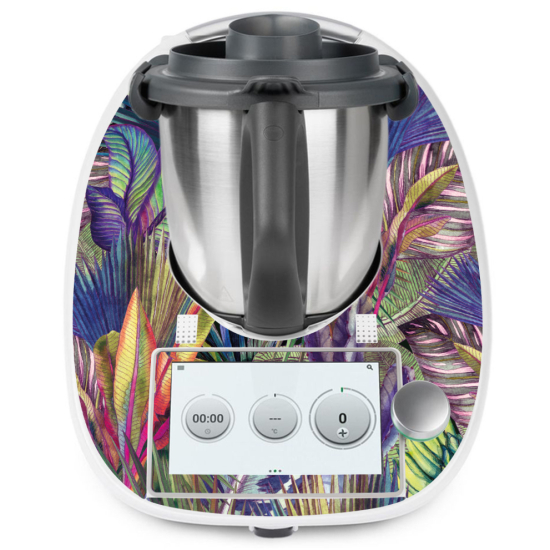 Vinilo Adhesivo Thermomix - TM6 - Hojas Tropicales