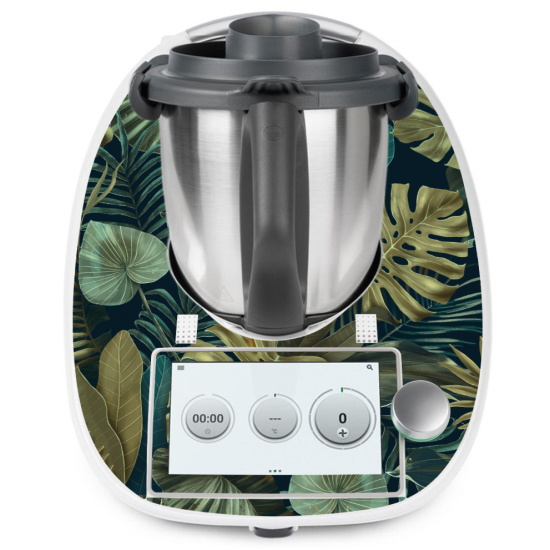 Vinilo Adhesivo Thermomix - TM6 - Hojas Tropicales
