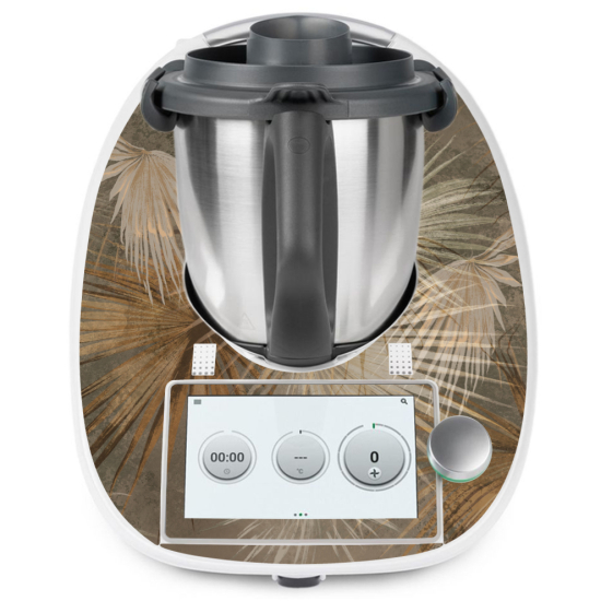 Vinilo Adhesivo Thermomix - TM6 - Hojas Tropicales
